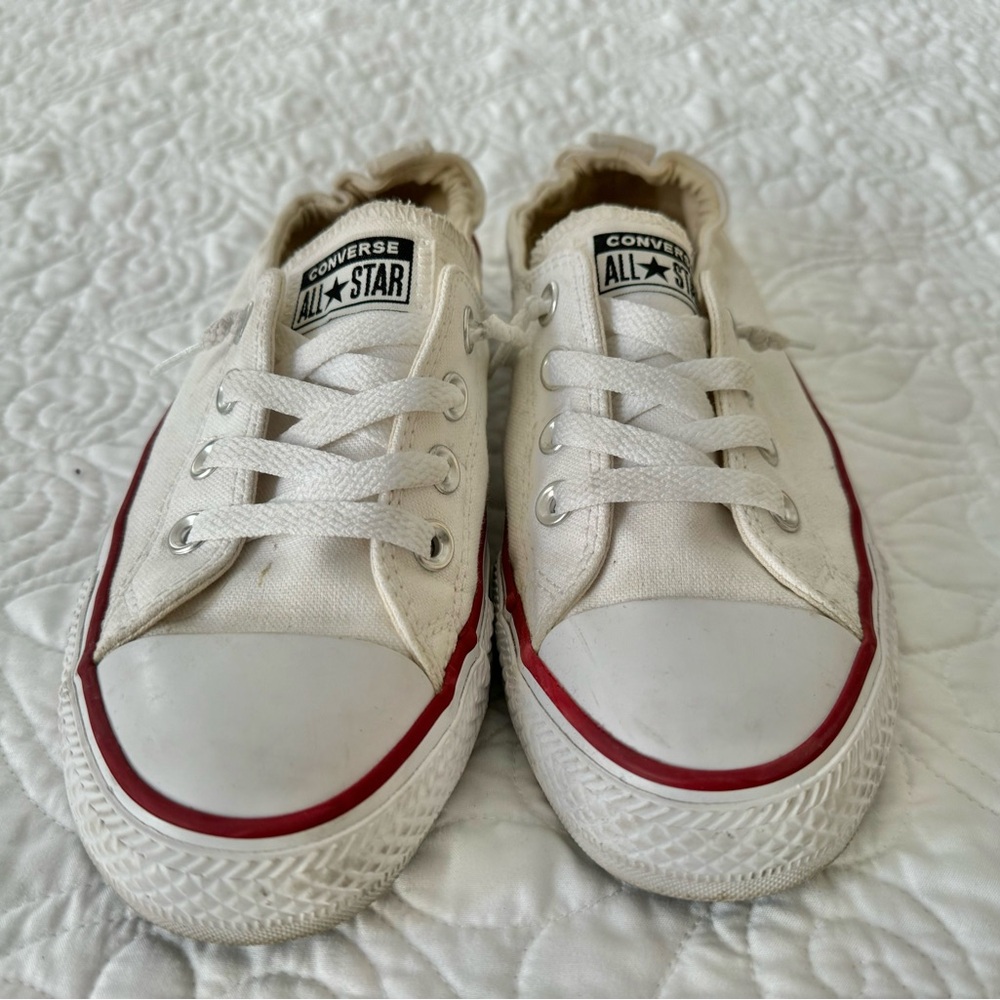 🔥 CONVERSE Chuck Taylor All Star Shoreline -White Fitted Stretch Back🔥